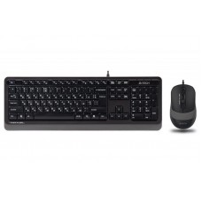 Комплект (клавіатура, мишка) A4Tech F1010 Black/Grey USB