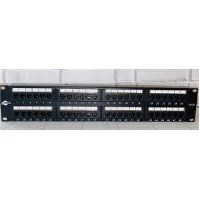 Патч-панель ATcom P6048 19" 48хRJ-45 UTP 1U cat.6