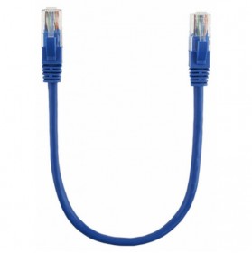 Патч-корд литий Ritar PCR-CCA/0.3Be/11358 UTP, CCA, RJ45, Cat.5e, 0,3m, синій