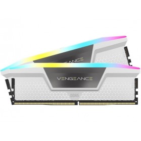 Модуль пам`ятi DDR5 2x16GB/5600 Corsair Vengeance RGB White (CMH32GX5M2B5600C40W)