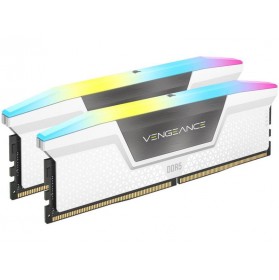 Модуль пам`ятi DDR5 2x16GB/5600 Corsair Vengeance RGB White (CMH32GX5M2B5600C40W)