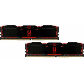 Модуль пам`яті DDR4 2x8GB/3200 GOODRAM Iridium X Black (IR-X3200D464L16SA/16GDC)