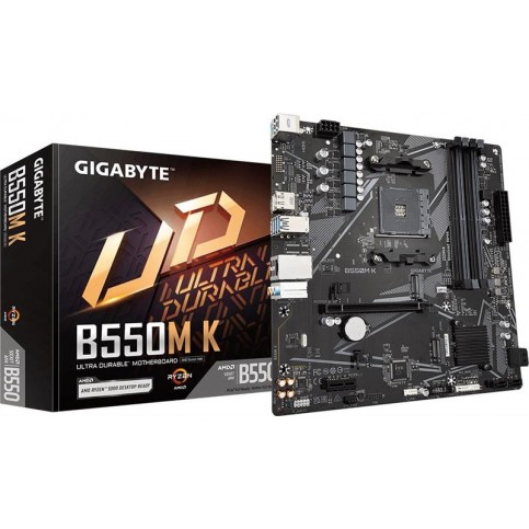 Материнська плата Gigabyte B550M K Socket AM4