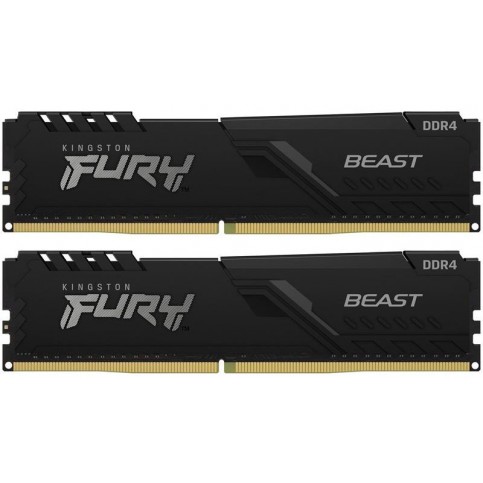 Модуль пам`ятi DDR4 2x16GB/3200 Kingston Fury Beast Black (KF432C16BBK2/32)