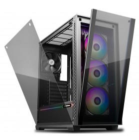 Корпус DeepCool Matrexx 70 ADD-RGB 3F Black (DP-ATX-MATREXX70-BKG0P-3F) без БЖ