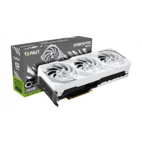 Відеокарта GF RTX 4070 Ti Super 16GB GDDR6X GamingPro White OC Palit (NED47TST19T2-1043W)