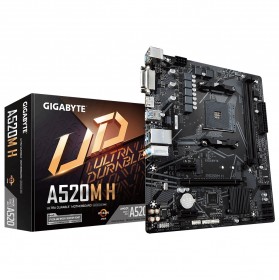 Материнська плата Gigabyte A520M H Socket AM4