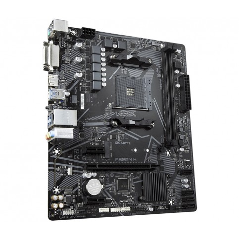 Материнська плата Gigabyte A520M H Socket AM4