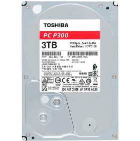 Накопичувач HDD SATA 3.0TB Toshiba P300 7200rpm 64MB (HDWD130UZSVA)