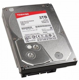 Накопичувач HDD SATA 3.0TB Toshiba P300 7200rpm 64MB (HDWD130UZSVA)