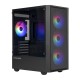 Корпус Prologix E107 Tempered Glass Black без БЖ