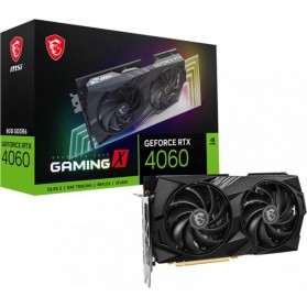 Відеокарта GF RTX 4060 8GB GDDR6 Gaming X MSI (GeForce RTX 4060 GAMING X 8G)