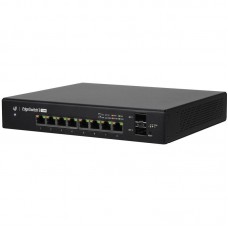 Коммутатор Ubiquiti EdgeSwitch ES-8-150W (8x1GE, 2xSFP, PoE+/Passive PoE, 150W max)