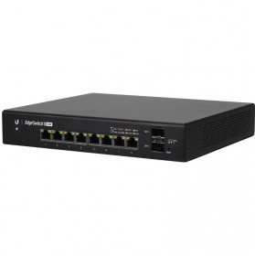 Коммутатор Ubiquiti EdgeSwitch ES-8-150W (8x1GE, 2xSFP, PoE+/Passive PoE, 150W max)