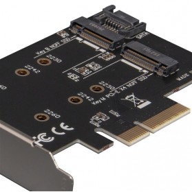 Контролер Frime (ECF-PCIEtoSSD001.LP) PCI-E-M.2 (B&M Key) NGFF