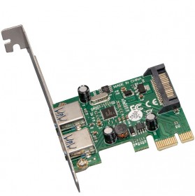 Контролер Frime NEC720202 (ECF-PCIEtoUSB004.LP) PCI-E-2xUSB3.0