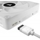 Вентилятор Corsair iCUE Link QX120 RGB PWM White (CO-9051005-WW)