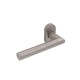 Ручки на розетте CISA PL Angle овальная розетта 07070.82 нержавеющая сталь