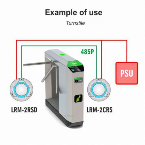 Зчитувач Lumiring LRM-2RSD з функцією керування дверима