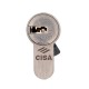 Цилиндр CISA Astral Tekno PRO 90T (40*50T) никель матовый 3 ключа
