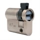 Цилиндр половинка CISA Astral Tekno PRO 40 (30*10) никель матовый 5 ключей