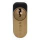 Цилиндр CISA Oval 08230 56T (28*28T) овальный для электромех. замков