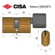 Цилиндр CISA Oval 08230 56T (28*28T) овальный для электромех. замков