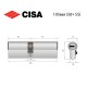 Цилиндр CISA ASIX P8 105 (50*55) никель матовый 5 ключей