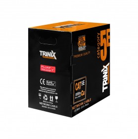 Кабель вита пара FTP CAT5E CU 0.51 LSZH Indoor Trinix 305m