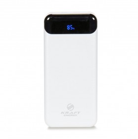 Повербанк 10000mAh Power Bank Kraft TPB-2010 White 22.5W QC3.0