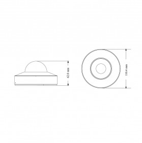 IP-відеокамера 6Mp TVT TD-9567E4(D/PE/AR1) White f=2.8mm з 2 мікрофонами