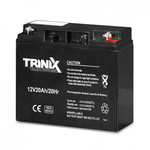 Акумуляторна батарея 12V20Ah/20Hr TRINIX Super Charge свинцево-кислотна