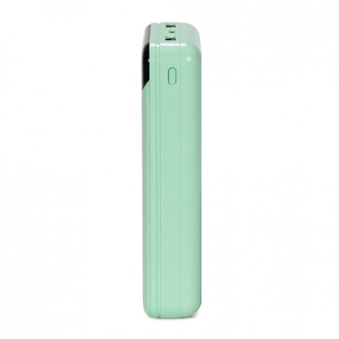 Повербанк 20000mAh Power Bank Kraft KPB-2020FC Green 22.5W QC3.0