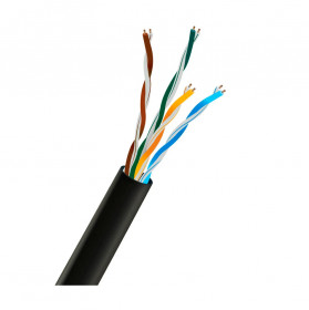 Кабель вита пара UTP CAT6 CU 0.56 LDPE Outdoor Trinix 305m