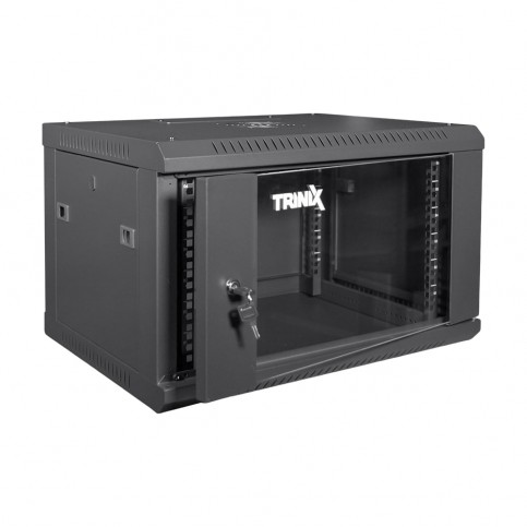 Комутаційна шафа Trinix TRX-6U/600x450x370 Black