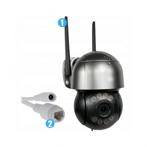 IP PTZ-відеокамера з 4G 2Mp Light Vision VLC-9192WIAG f=3.6mm з мікрофоном