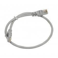 Патч-корд мережевий Trinix UTP, RJ-45, CAT.5 0.5m Gray