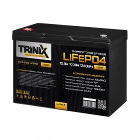 Акумуляторна батарея літій-залізо-фосфатна 12.8В 100Аг Trinix TLFP-12100 Ultra LiFePO4