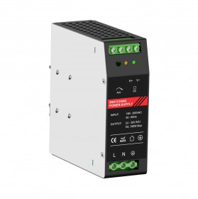 Джерело безперебійного живлення Kraft PSU-2405DIN 24V з кріпленням на DIN-рейку