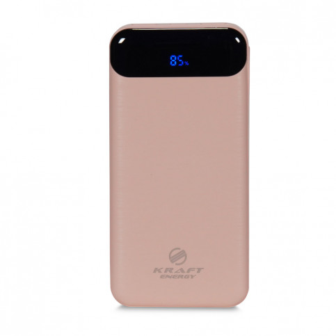 Повербанк 20000mAh Power Bank Kraft KPB-2020FC Pink 22.5W QC3.0