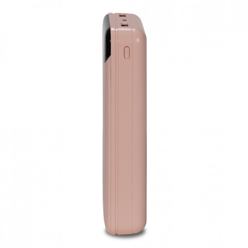 Повербанк 20000mAh Power Bank Kraft KPB-2020FC Pink 22.5W QC3.0