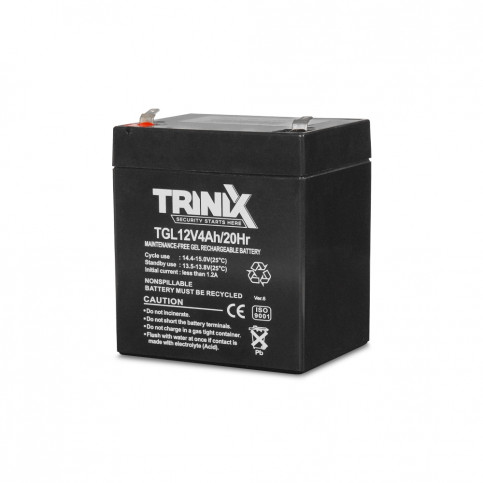 Акумуляторна батарея TGL12V4Ah/20Hr TRINIX GEL