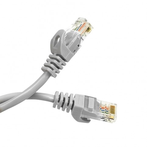 Патч-корд мережевий Trinix UTP, RJ-45, CAT.5 10m Gray