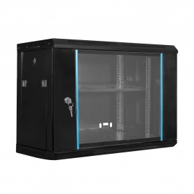 Комутаційна шафа E-NET 6U/600x450x350 Black