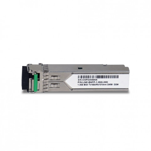 Модуль оптичний LNK-BSFP-1.25G-20D LC 1550nmTX (20 км) E-LINK