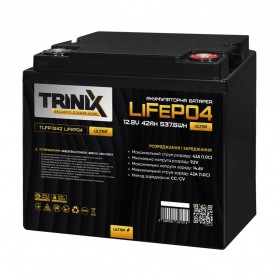 Акумуляторна батарея літій-залізо-фосфатна 12.8В 42Аг Trinix TLFP-1242 Ultra LiFePO4