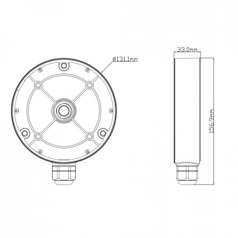 Коробка розподільна TVT TD-YXH0206