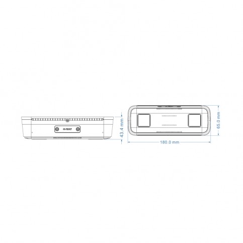 IP-відеокамера з WiFi 4Mp TVT TD-9742A3-PC f=2.1mm з подвійним об’єктивом, з 2 мікрофонами