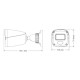 IP-відеокамера 4Mp TVT TD-9441S4L-C(D/PE/AW1) White f=2.8mm, ІЧ+LED-підсвічування, з мікрофоном