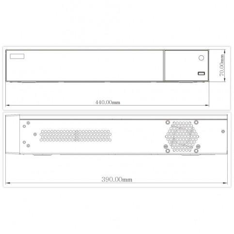 IP-відеореєстратор 32-канальний 12Mp TVT TD-3332H4-A2 (192-192)